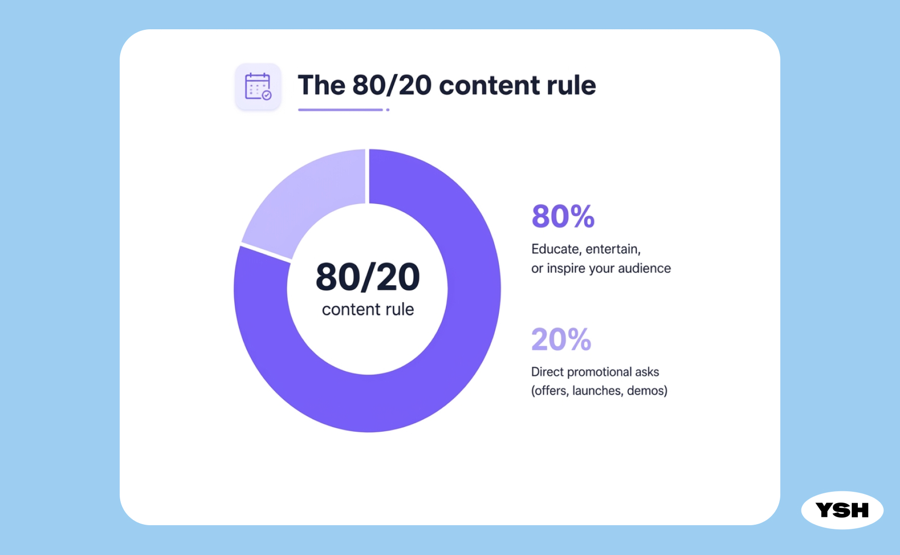 20 content rule